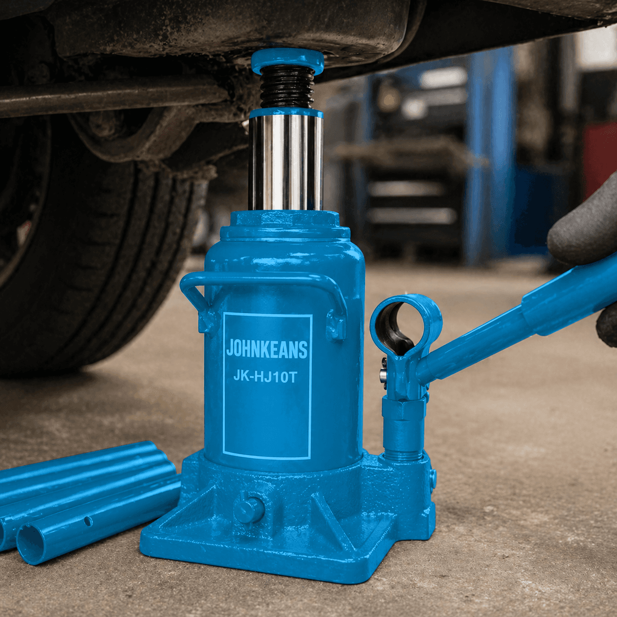 Johnkeans 10 Ton Hydraulic Bottle Jack - Image 4