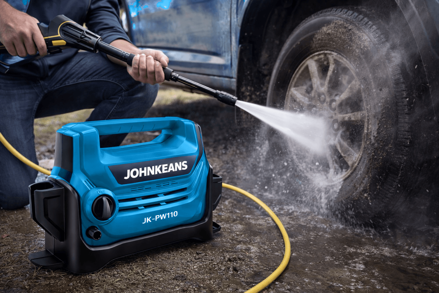 Johnkeans 110 Bar Compact Pressure Washer - Image 2