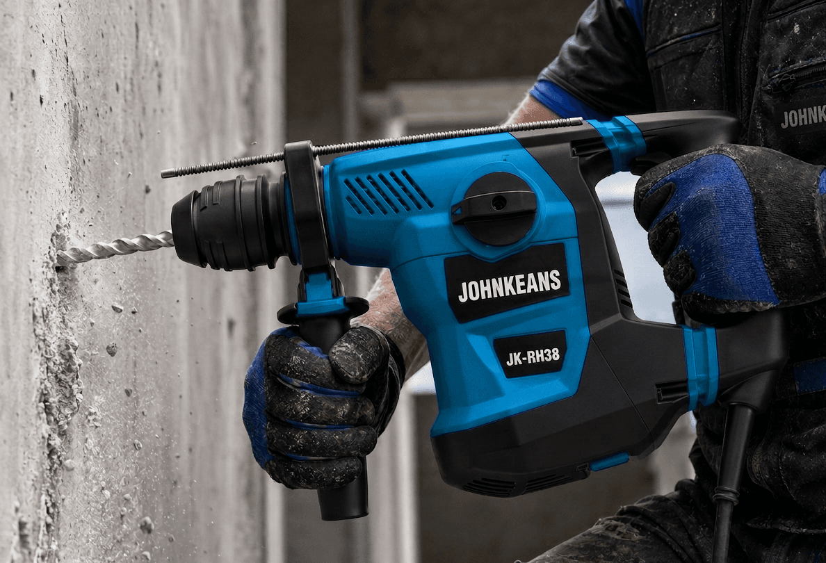 Johnkeans 38mm Heavy Duty Rotary Hammer Drill - Image 2
